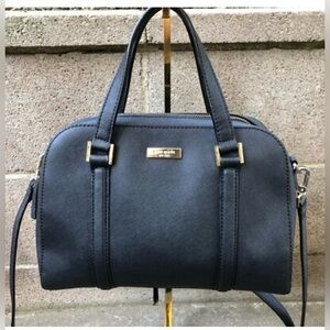 Kate spade Felix Newbury lane satchel navy blue